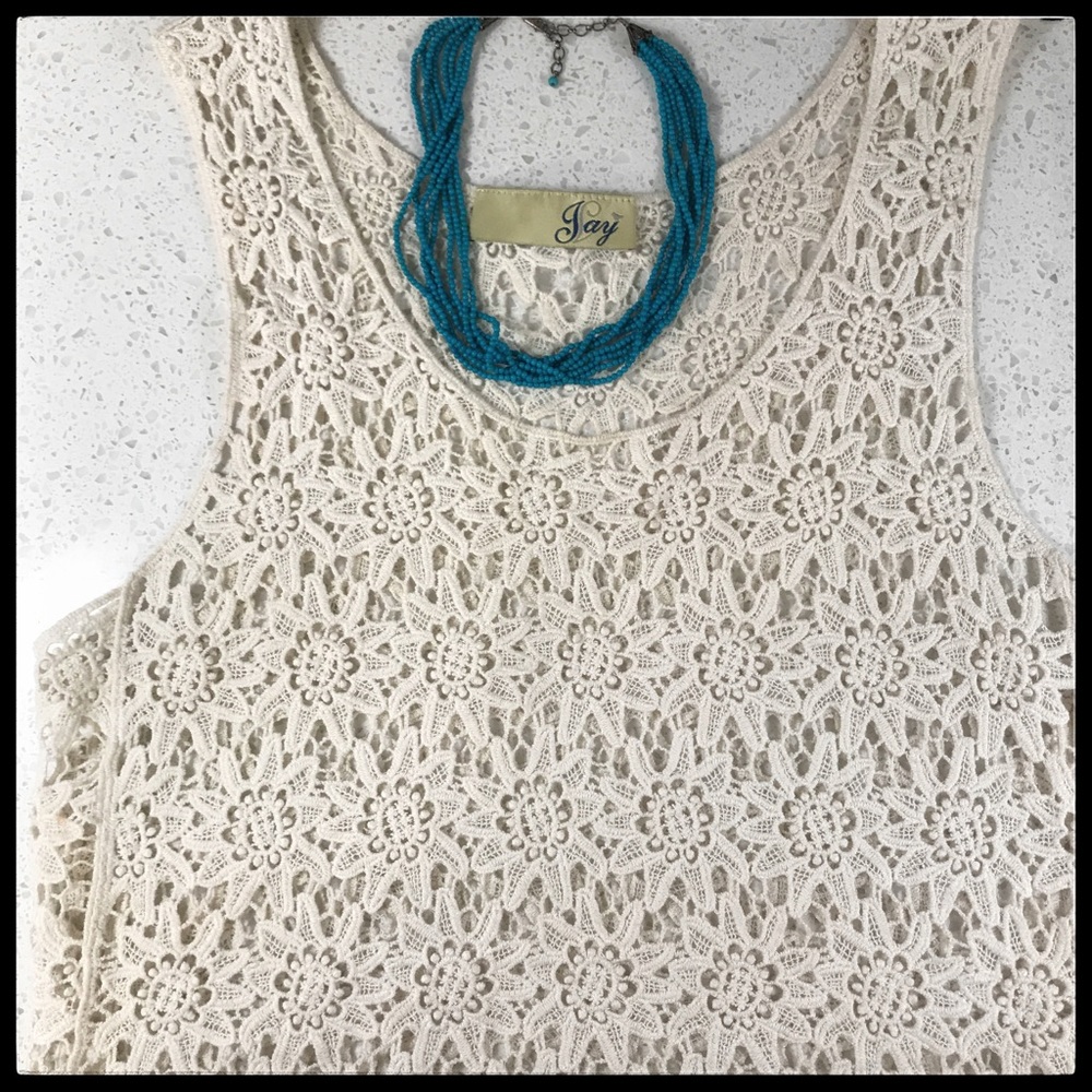 Lizard Thicket Lace Crop Top